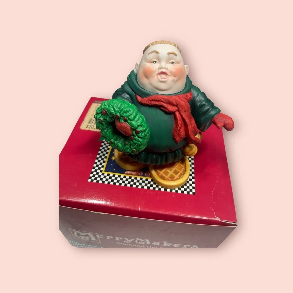 Department 56 Merry Makers Sigmund the Snowshoer‎ 9358-0 with Box